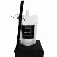 Load image into Gallery viewer, Limoncello Diffuser Refill & Fibre Sticks Set