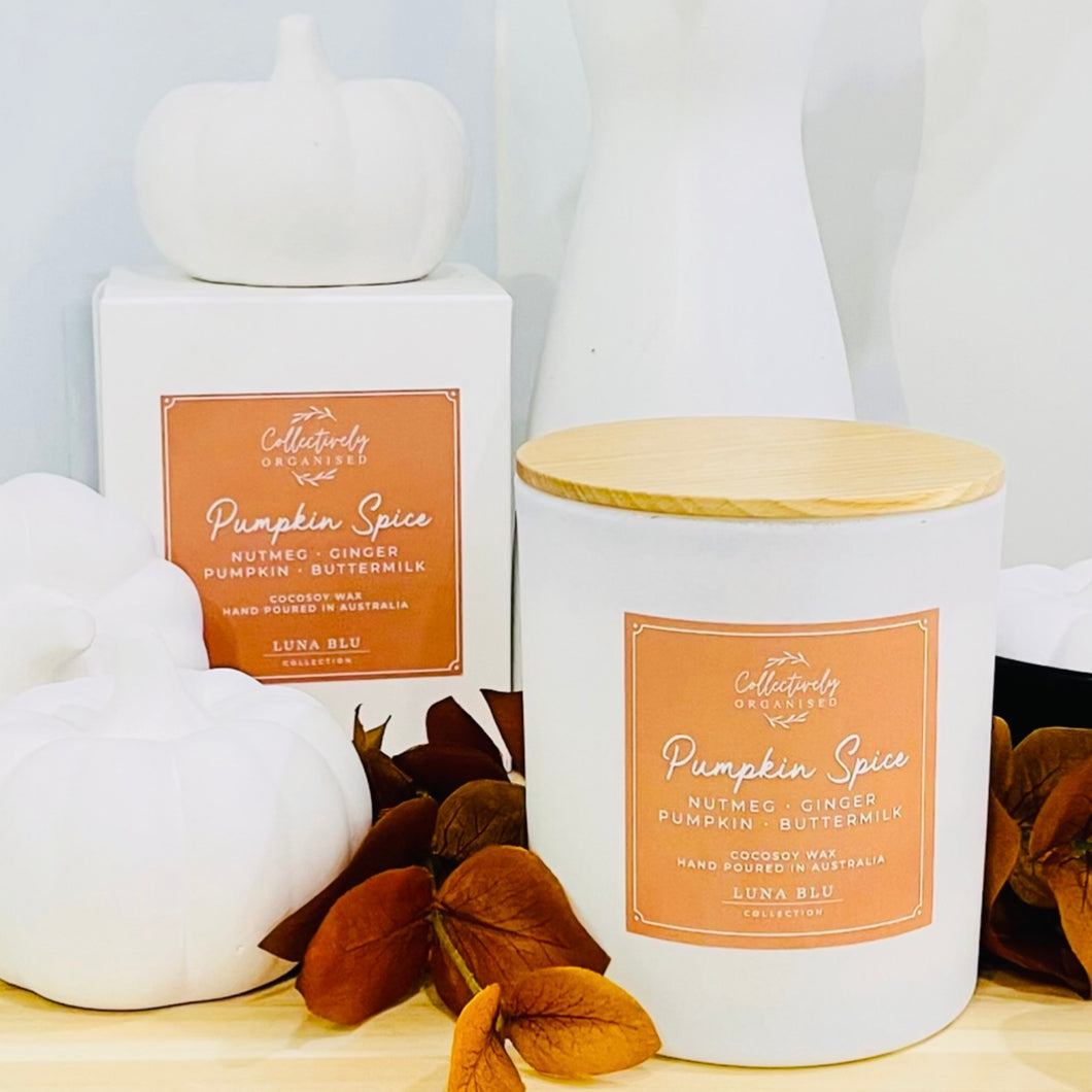 A PUMPKIN SPICE CANDLE - LIMITED EDITION
